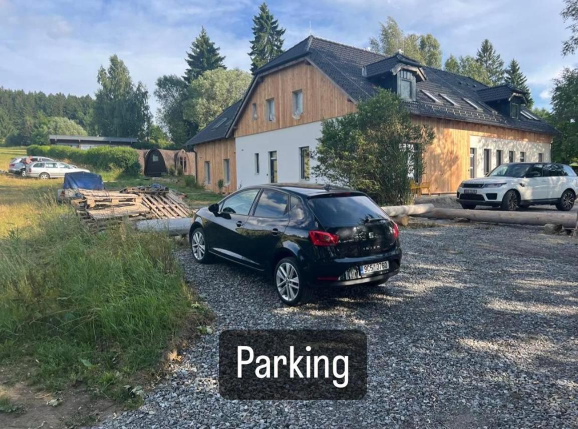 Hobiti Chatka Lipno Černá v Pošumaví 외부 사진